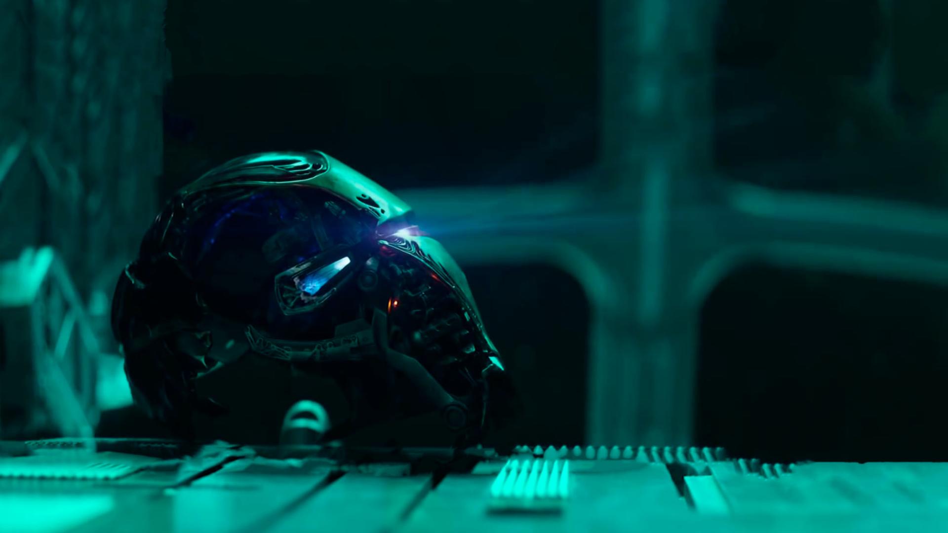 کلاهخود تکنولوژیک مرد آهنی در صحنه  Avengers: Endgame