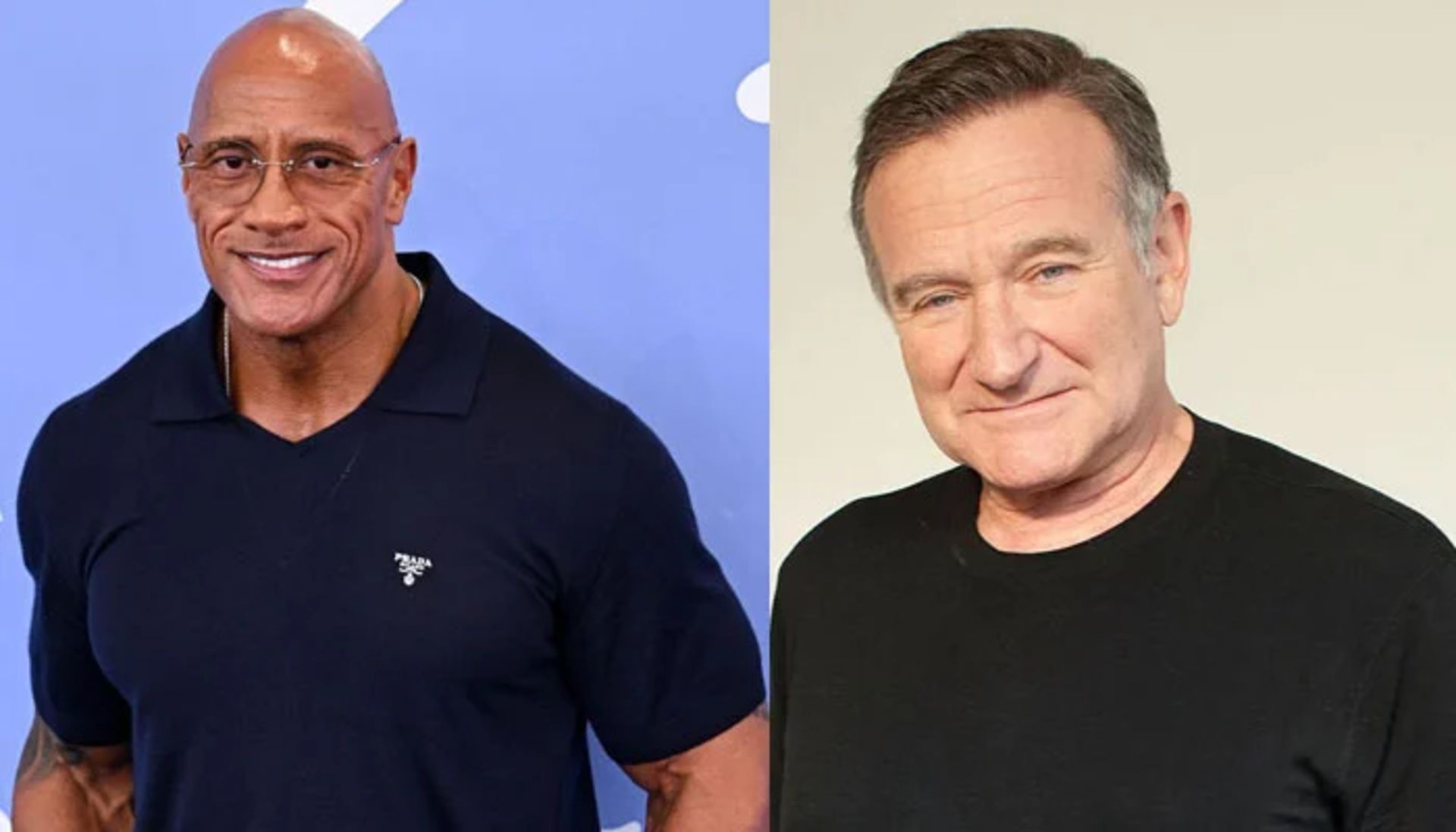 رابین ویلیامز و دواین راک جانسون