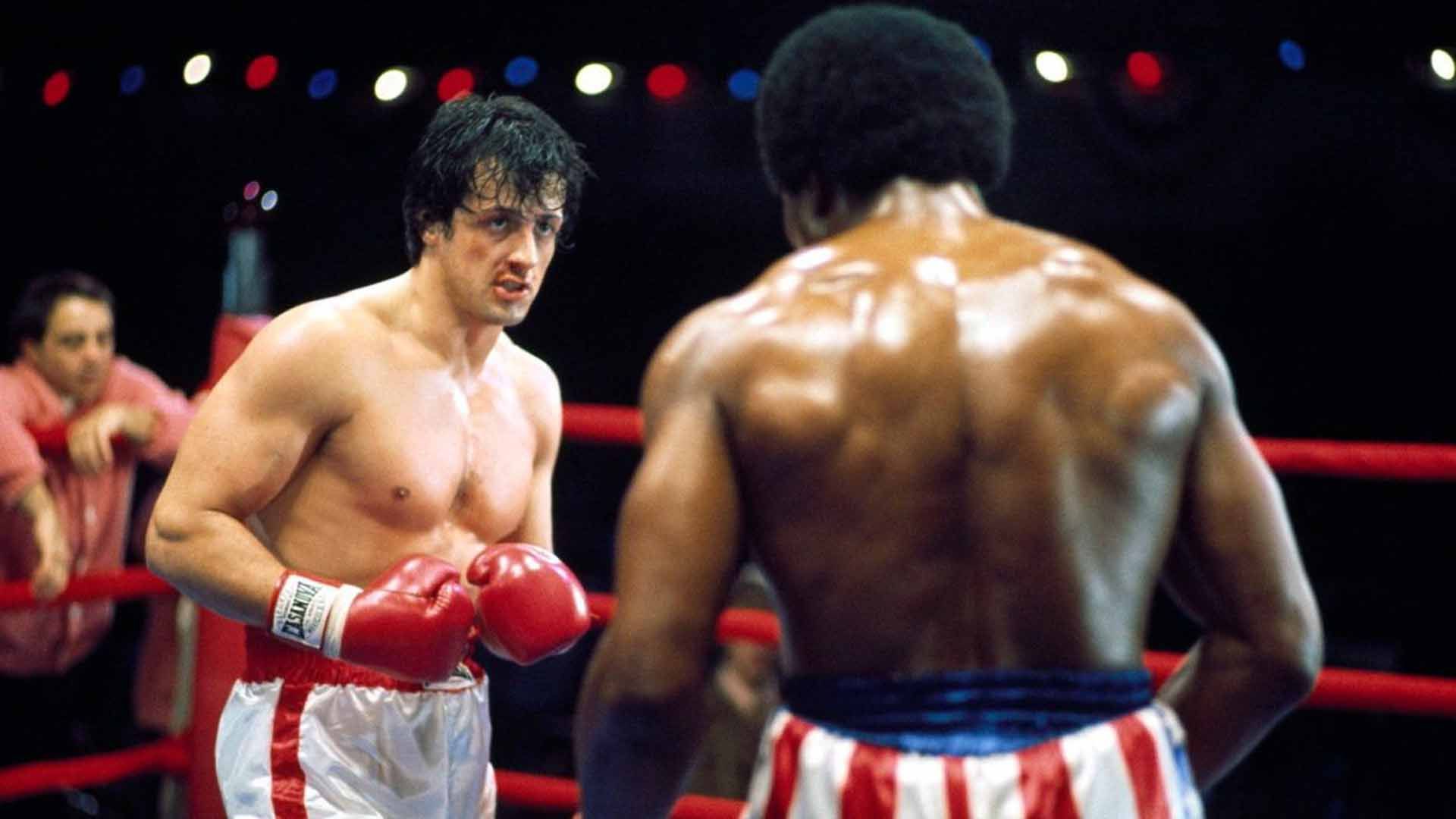 سیلوستر استالونه در رینگ بوکس در فیلم Rocky