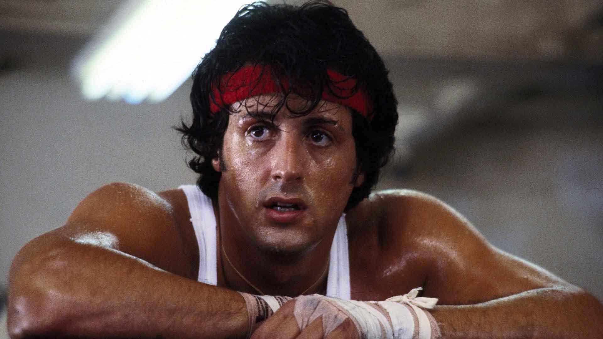 سیلوستر استالونه در نقش راکی بالبوآ در فیلم Rocky II