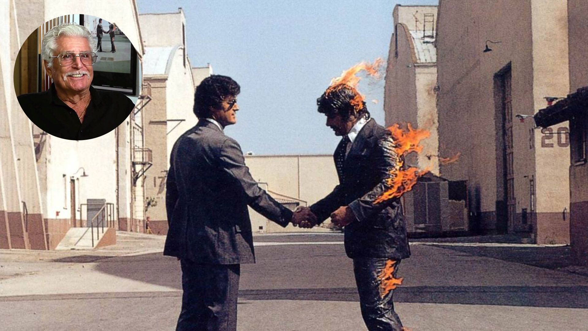 رگذشت بدلکار آلبوم Wish You Were Here پینک فلوید در ۸۸ سالگی