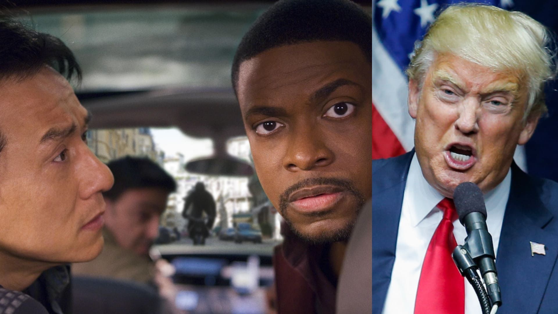 ترامپ و ساعت شلوغی جکی چان