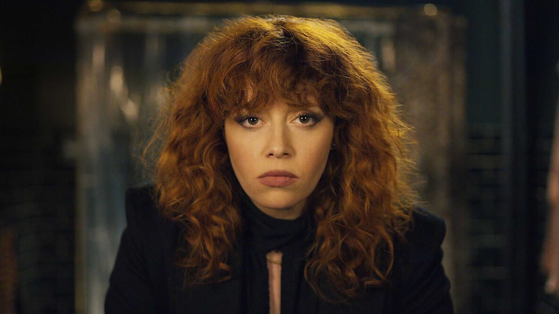 ناتاشا لیون در نقش نادیا در سریال Russian Doll