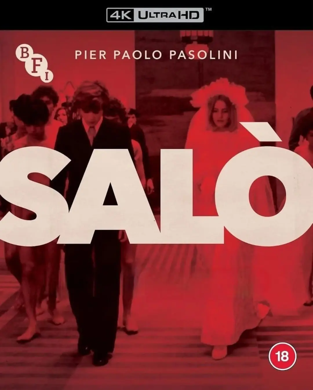 پوستر فیلم سالو (Salò) اثر پیر پائولو پازولینی (Pier Paolo Pasolini) با کیفیت 4K