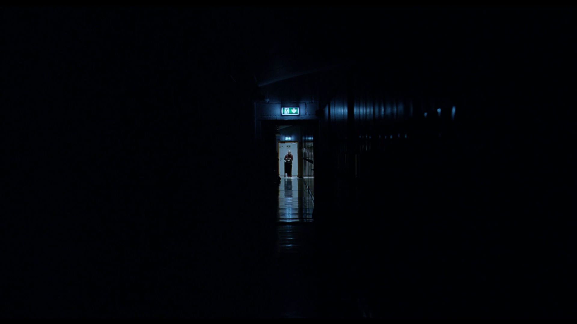 دری باز می‌شود و به راهرویی تاریک نور می‌تاباند در فیلم ارزش عاطفی یواکیم تریه