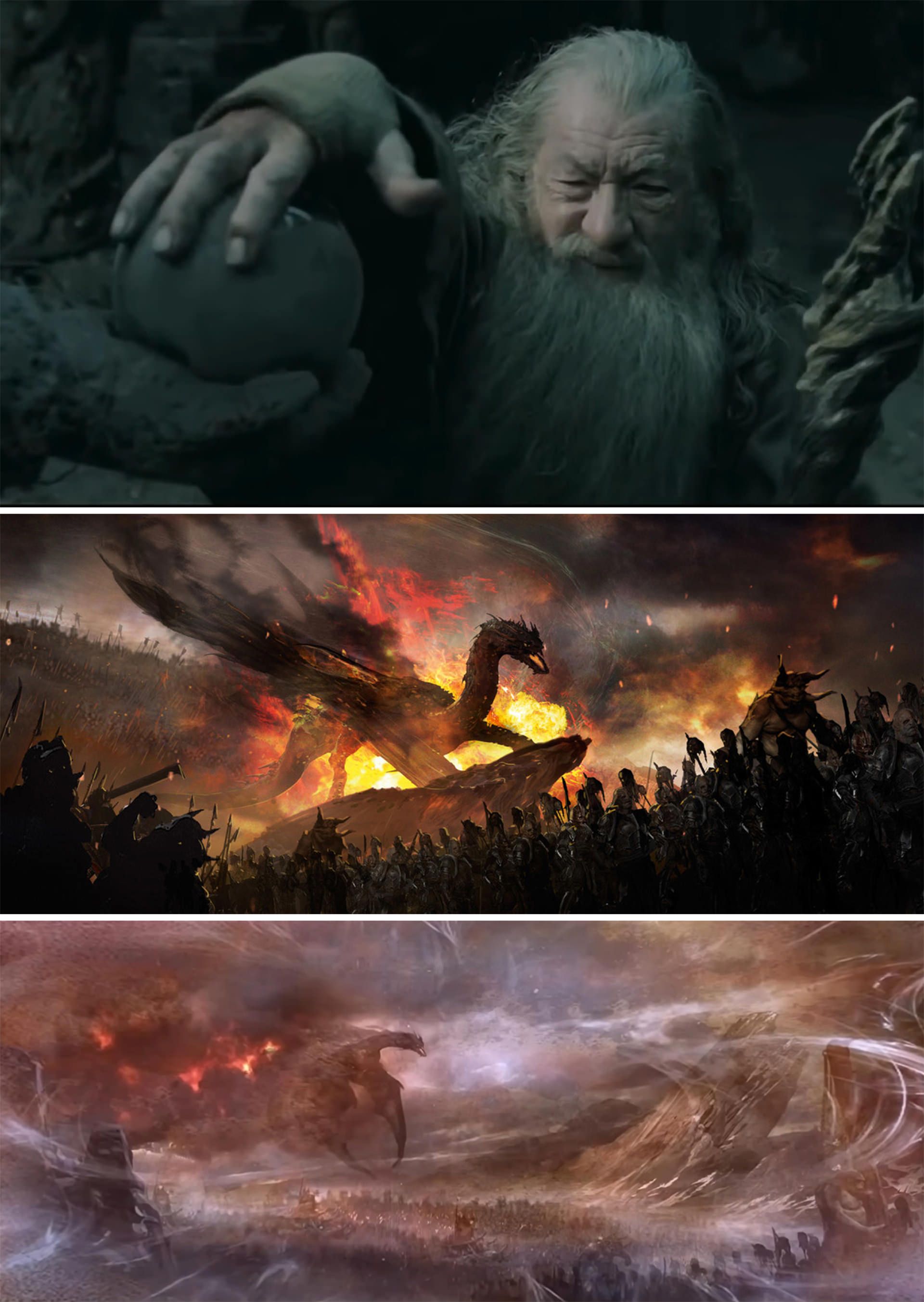 اسماگ در ارتش سائورون ارباب حلقه‌ها