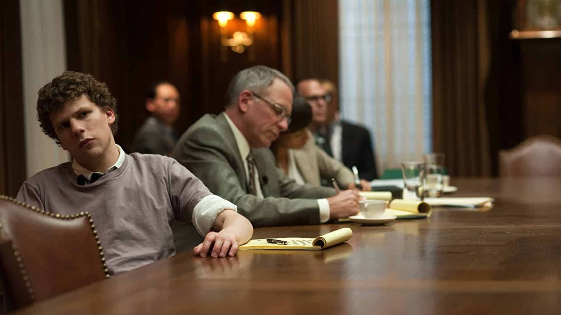 جسی آیزنبرگ در فیلم The Social Network