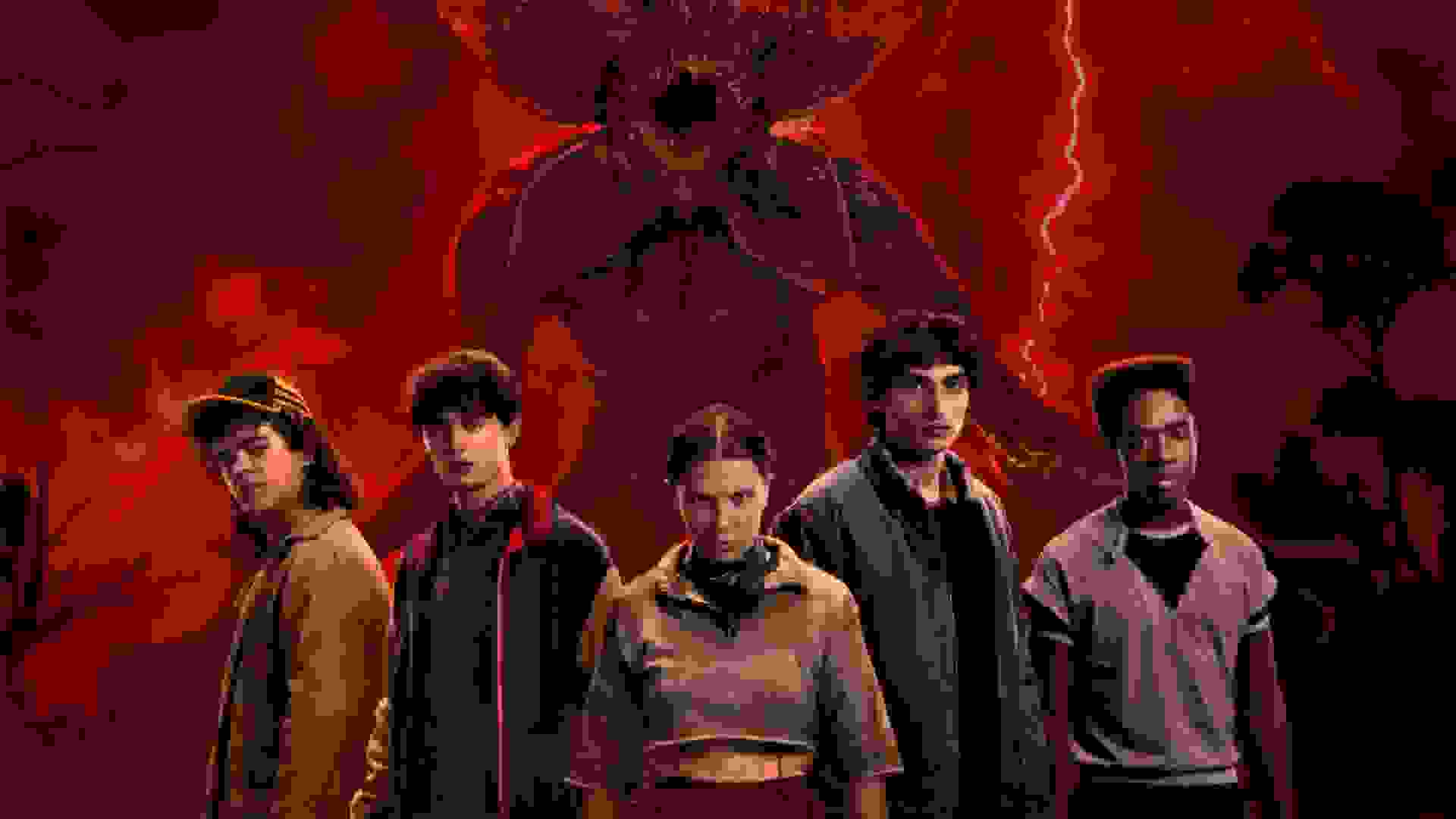 کاور سریال Stranger Things استرنجر تینگز