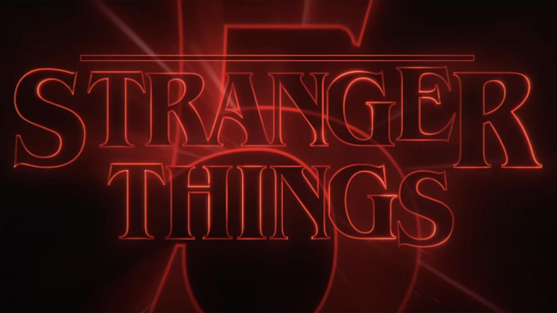 لوگوی فصل پنجم Stranger Things