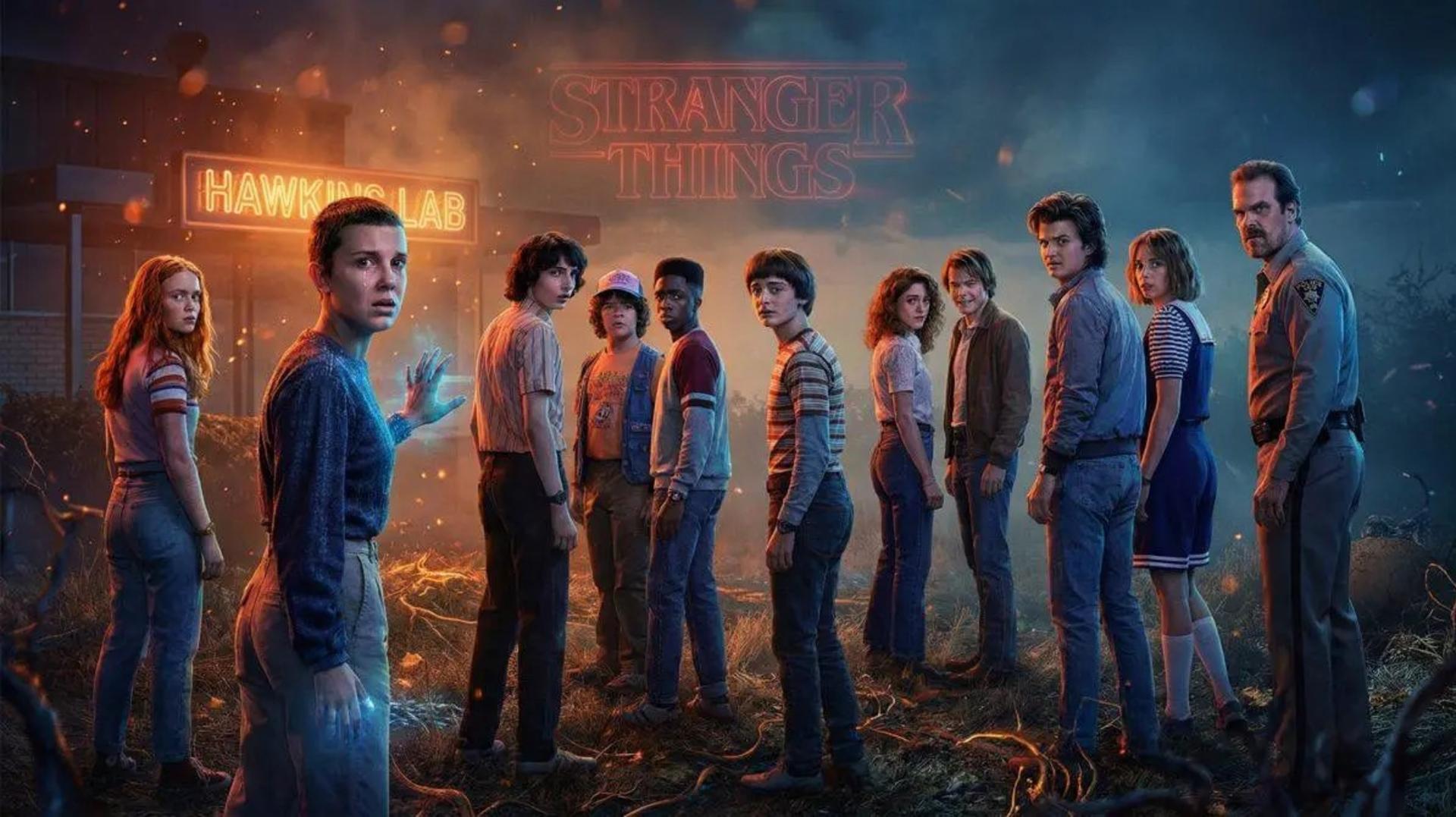 وداع احساسی بازیگران Stranger Things با دنیای وارونه + عکس