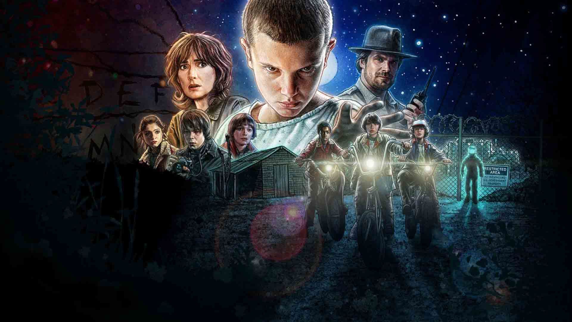 تمام بازیگران اصلی فصل اول سریال Stranger Things در کنار هم