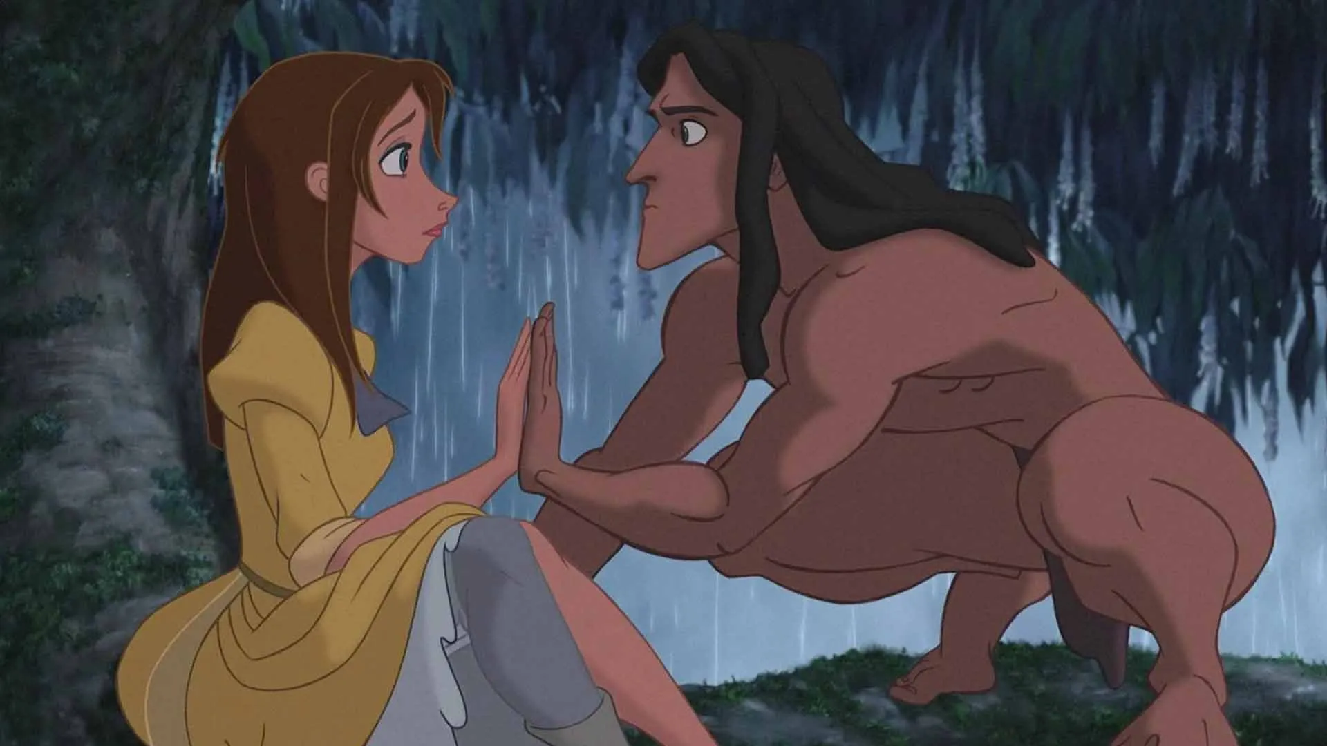 کاراکتر تارزان و جین در انیمیشن Tarzan