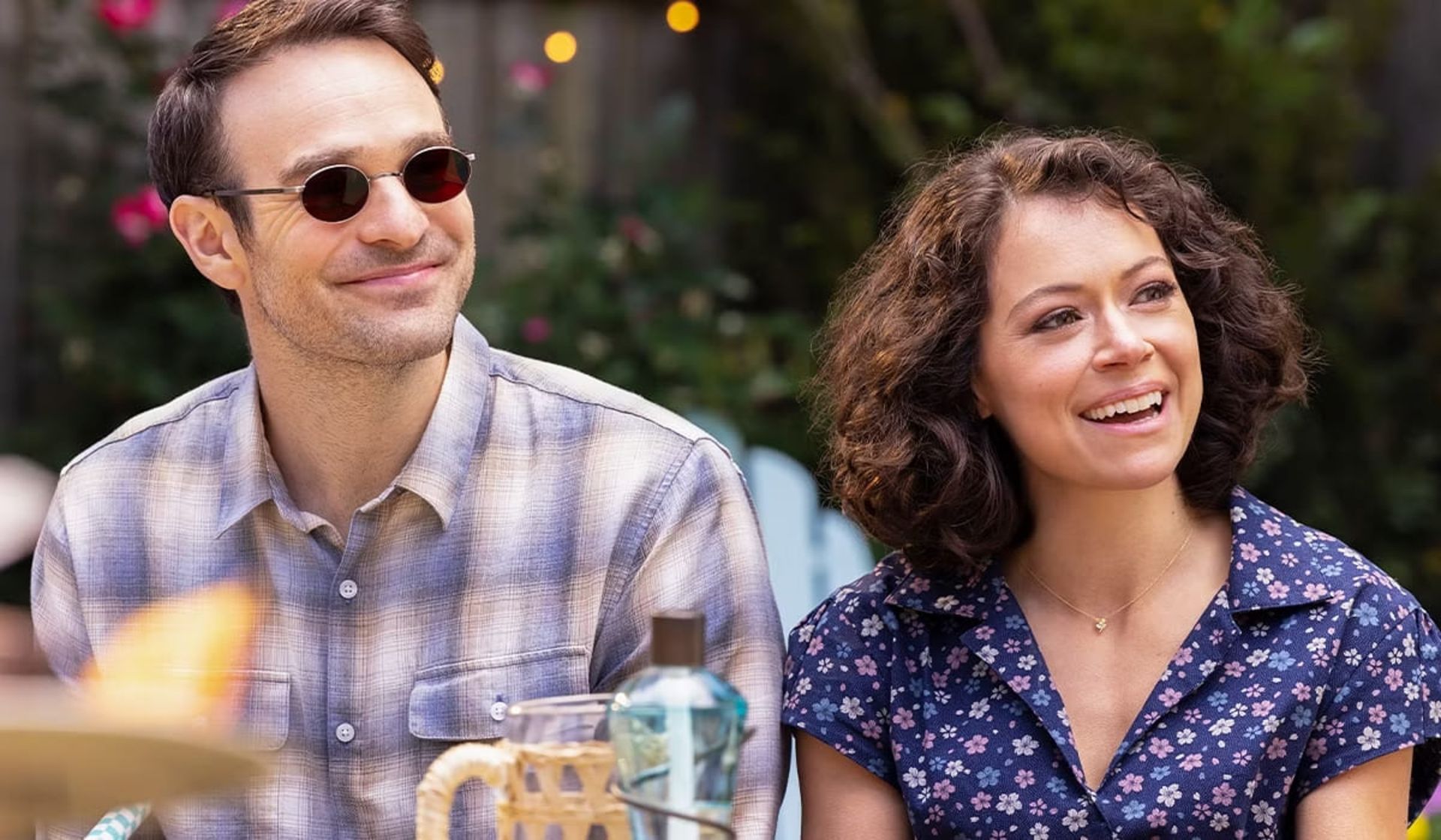 تاتیانا ماسلانی و چارلی کاکس در نقش شی هالک و دردویل