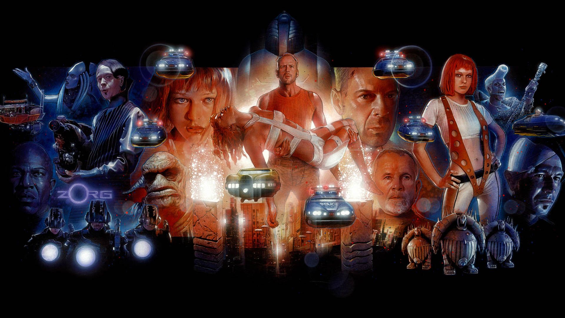پوستر فیلم the fifth element