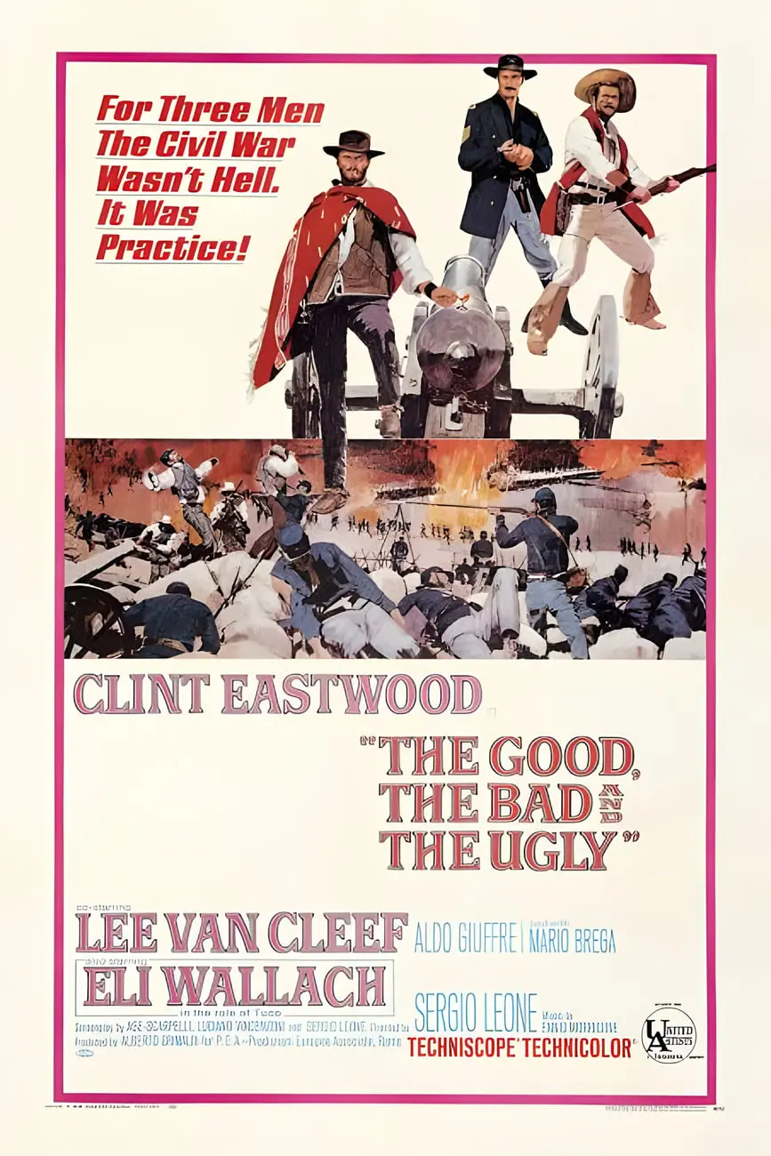 پوستر فیلم کلاغ‌ها (The Good, the Bad and the Ugly) با حضور بازیگران اصلی