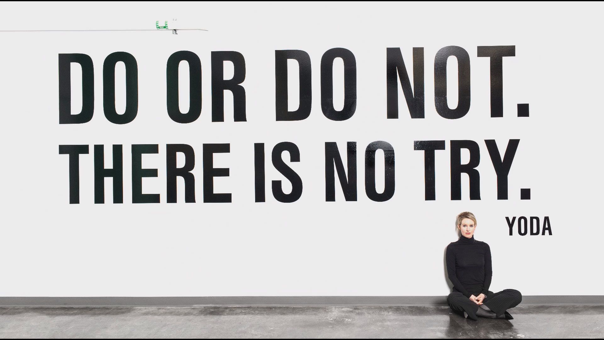 الیزابت هولمز در مستند The Inventor: Out for Blood in Silicon Valley