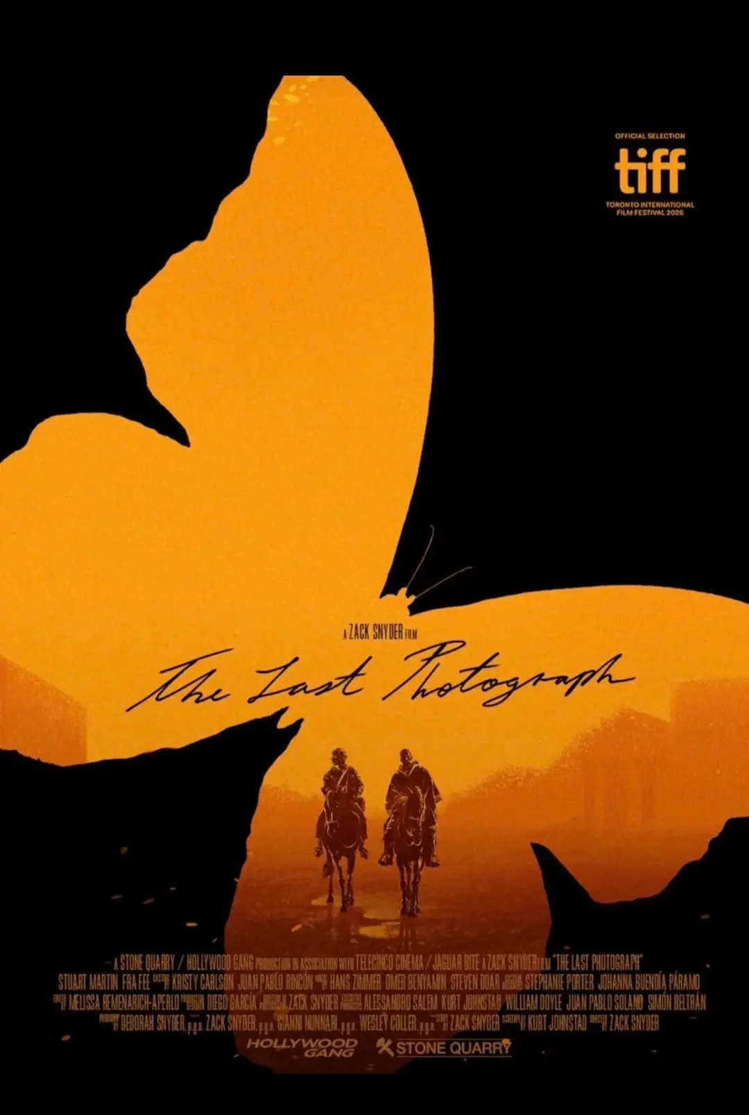 پوستر فیلم آخرین عکس (The Last Photograph) اثر زک اسنایدر (Zack Snyder) با طرح پروانه