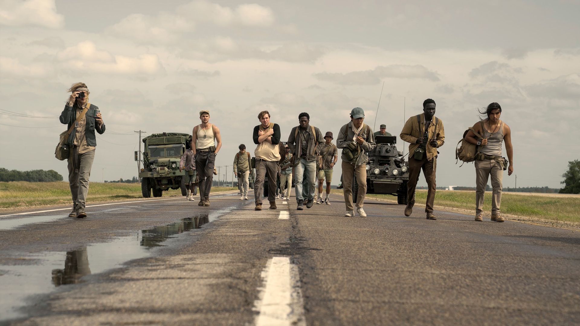 فیلم پیاده‌روی طولانی اثر فرانسیس لورنس