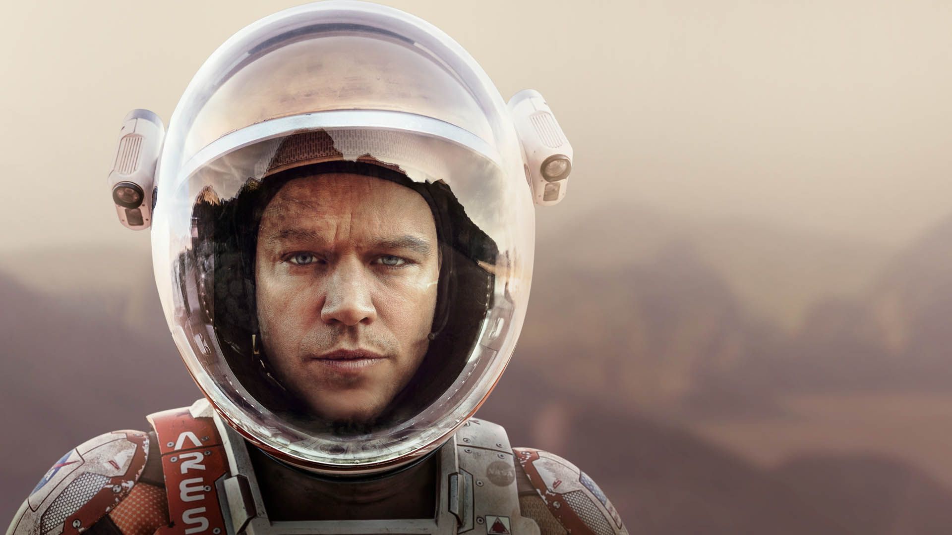 پوستر فیلم مریخی با بازی مت دیمون