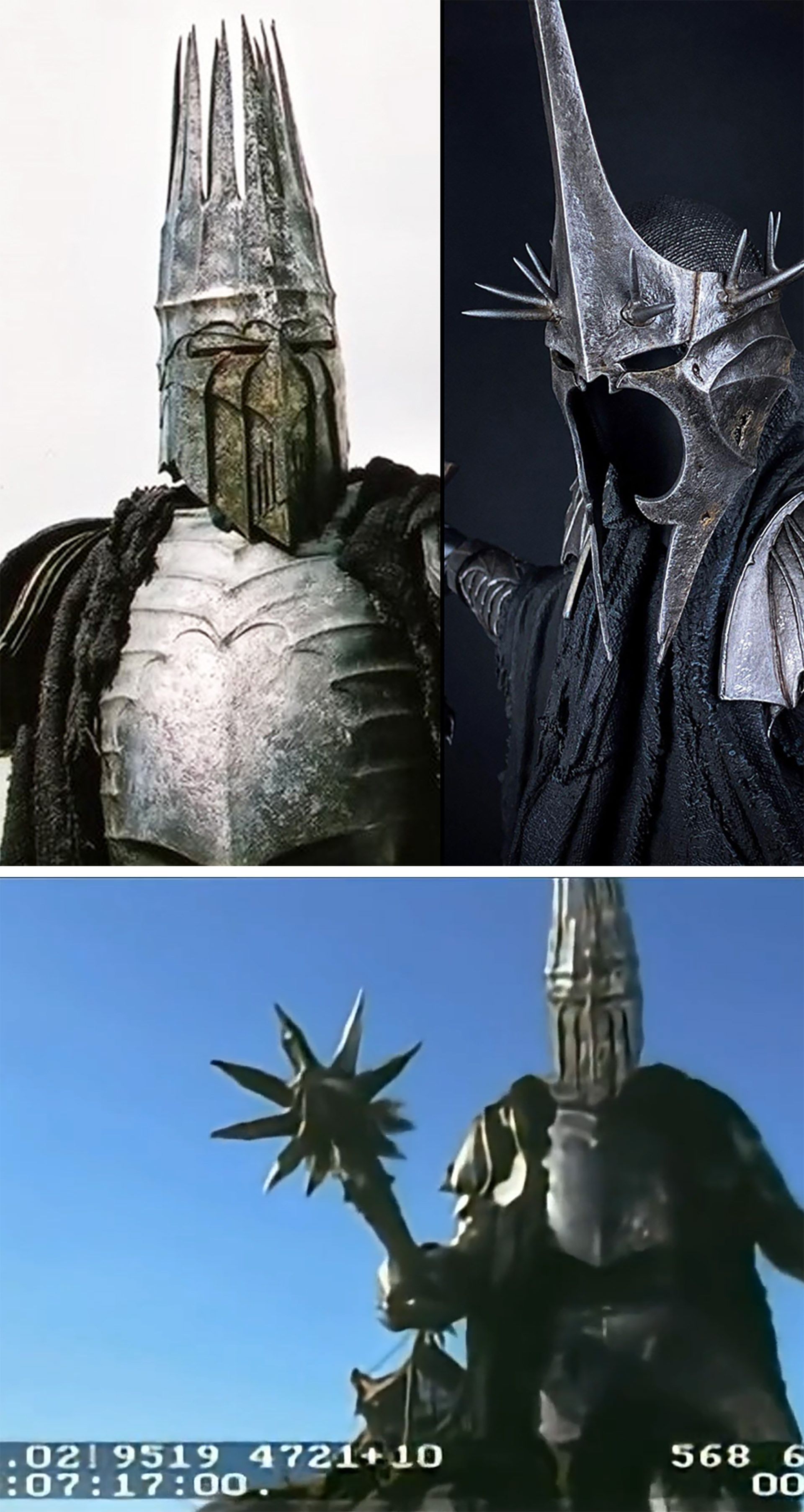 کلاه‌خود شاه جادوپیشه در ارباب حلقه‌ها