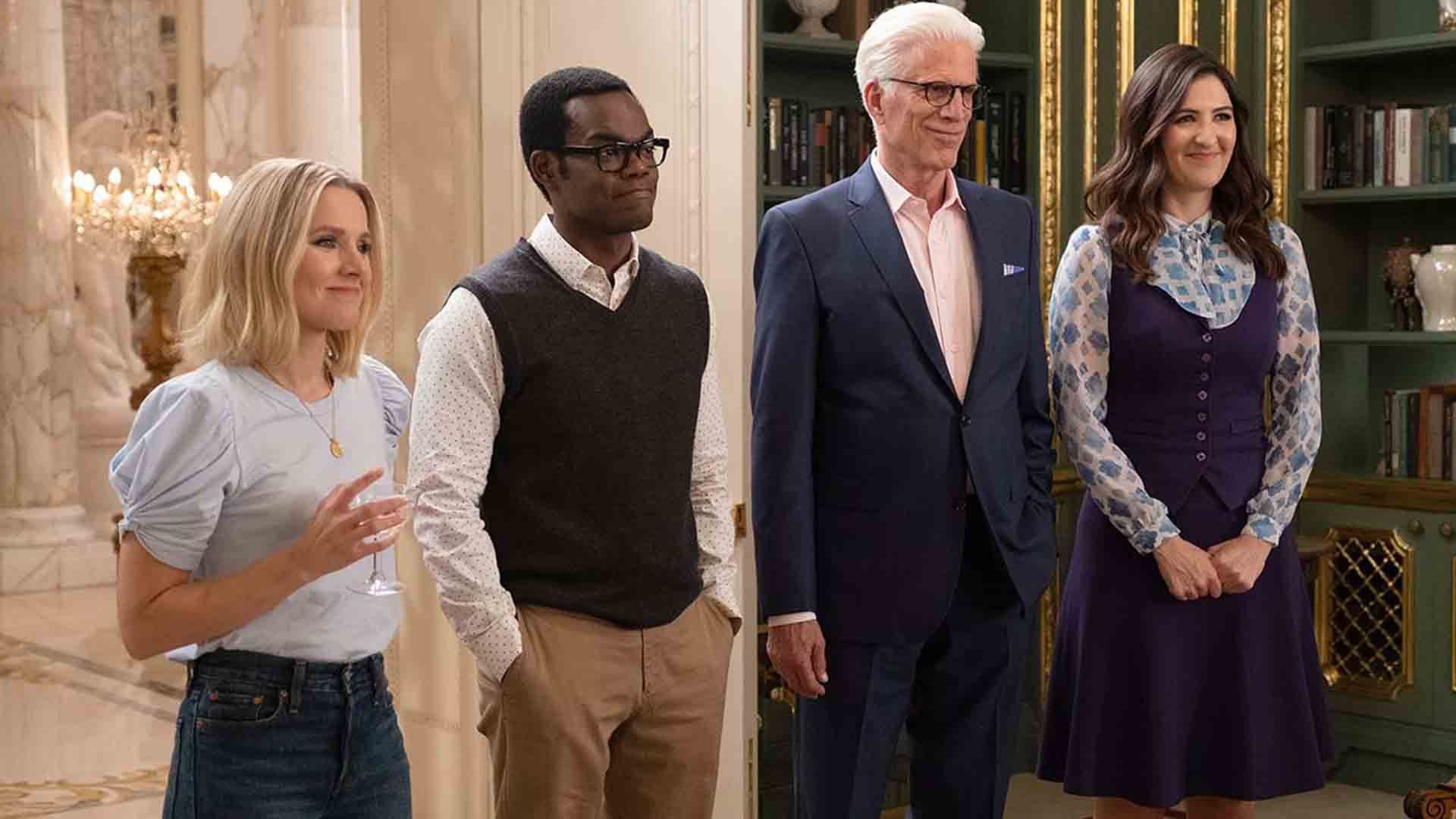 شخصیت النور، مایکل، چیدی و جنت در سریال The Good Place