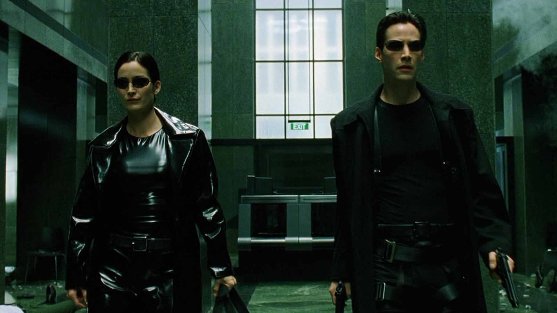شخصیت نئو و ترینیتی در فیلم The Matrix