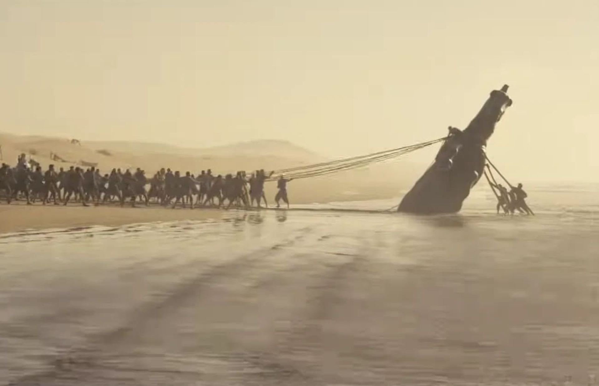 اسب تروا در فیلم ادیسه کریستوفر نولان