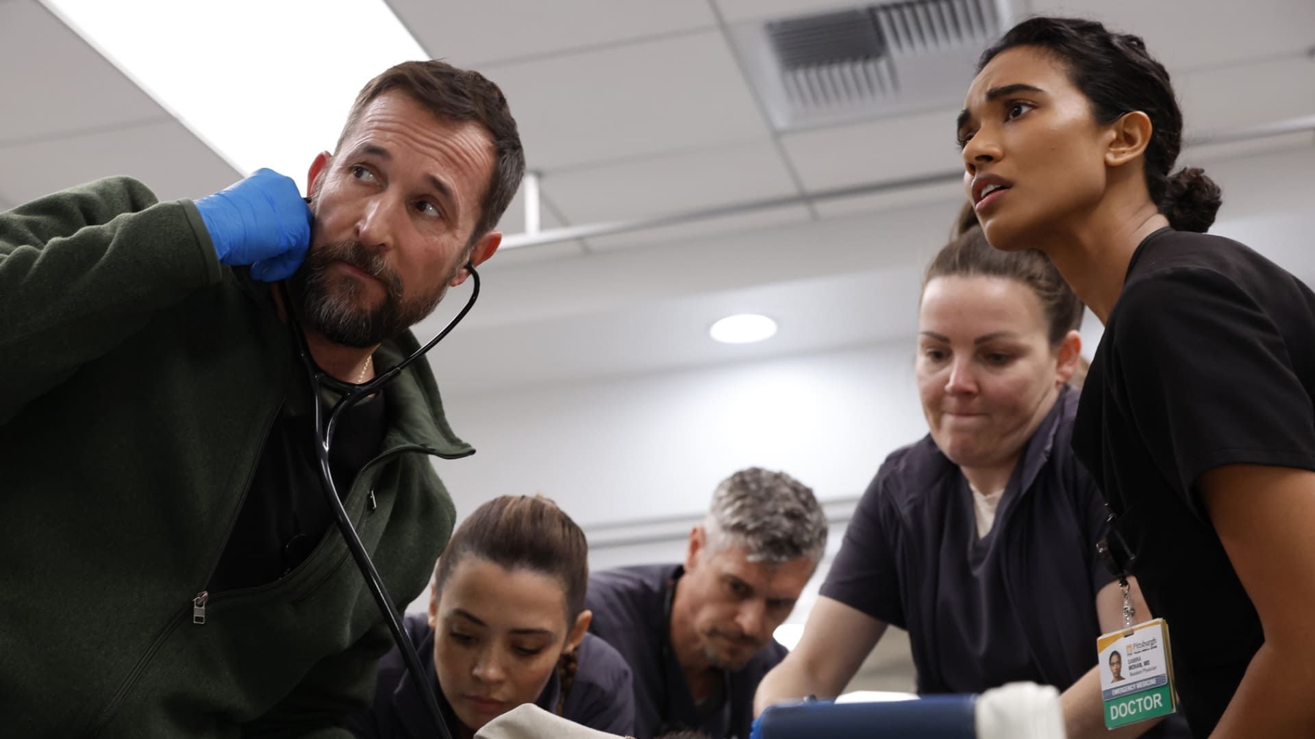 کادر درمان سریال The Pitt