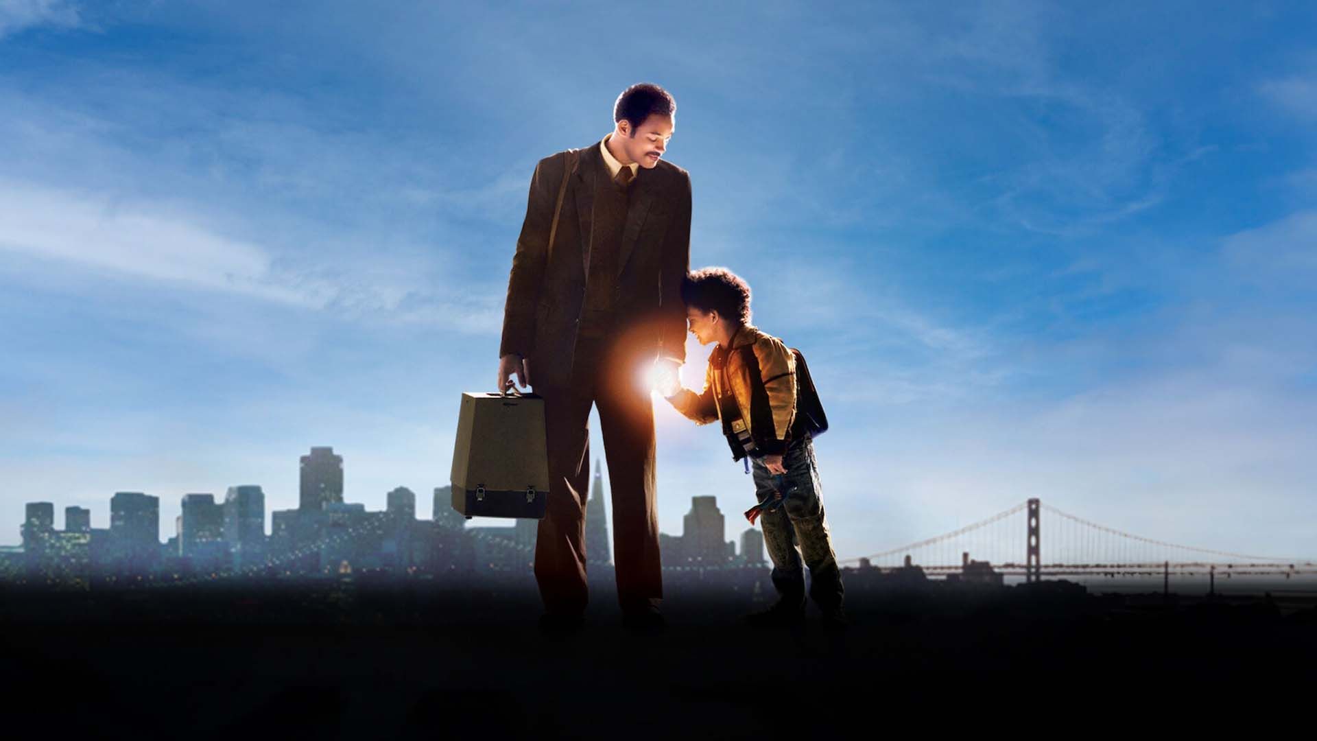 ویل اسمیت و جیدن اسمیت در فیلم The Pursuit of Happyness