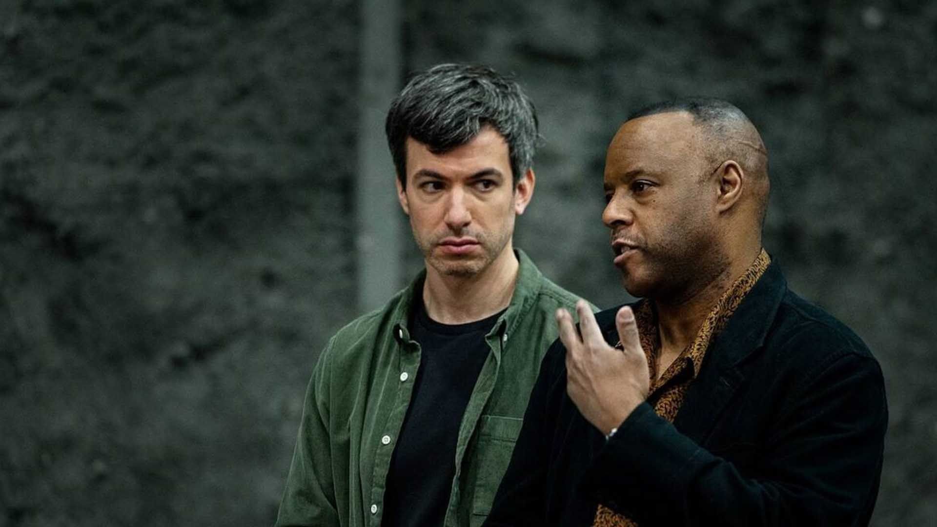 نیتن فیلدر و کاراکتر کور اسکیت در سریال The Rehearsal