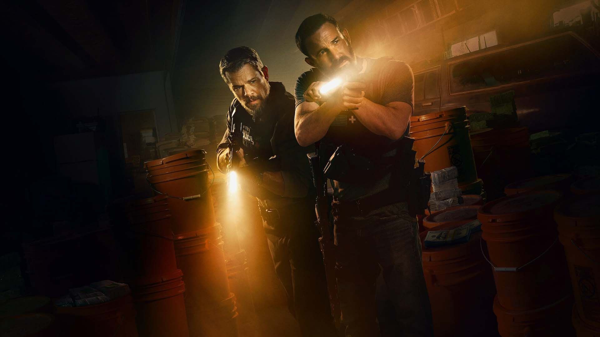 بن افلک و مت دیمن در فیلم The Rip