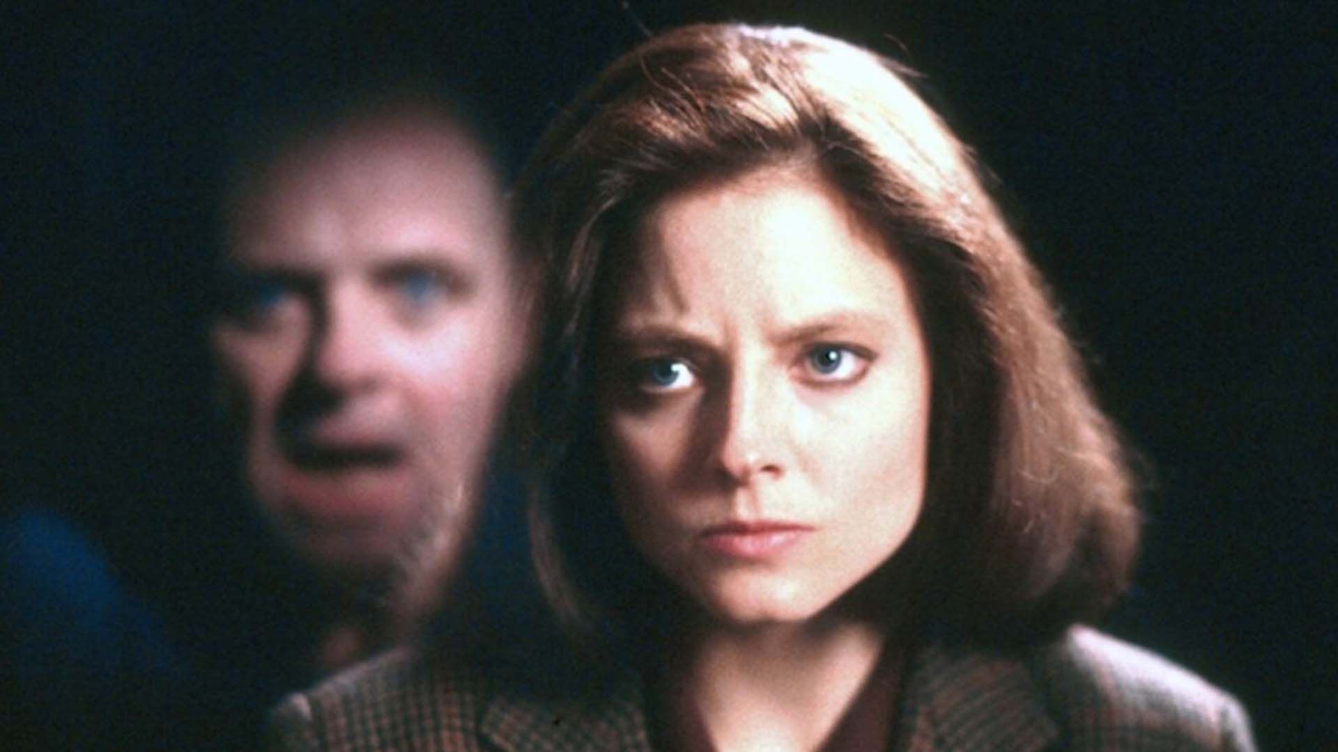 جودی فاستر و آنتونی هاپکینز در فیلم The Silence of the Lambs