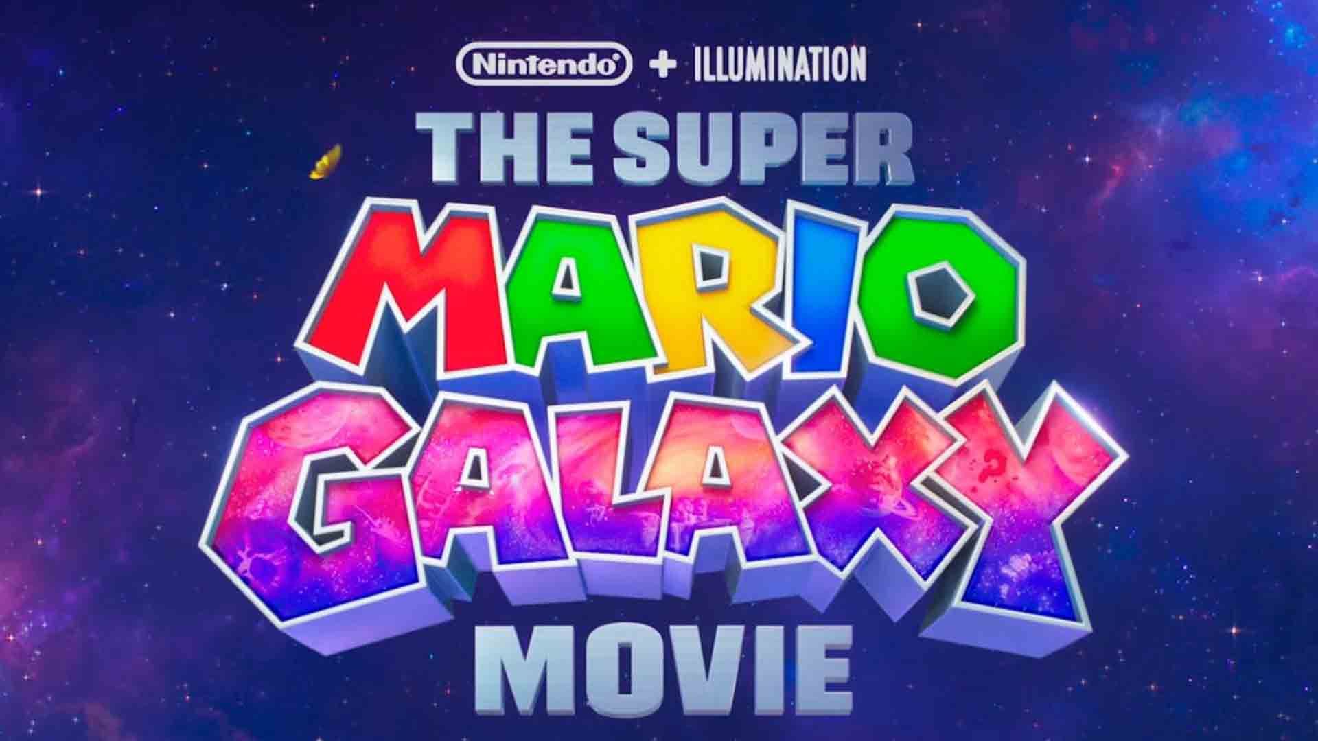 کاور اصلی انیمیشن The Super Mario Galaxy Movie