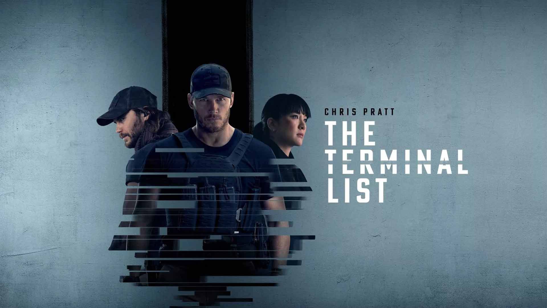 کریس پرت به همراه ۲ بازیگر اصلی دیگر سریال The Terminal List