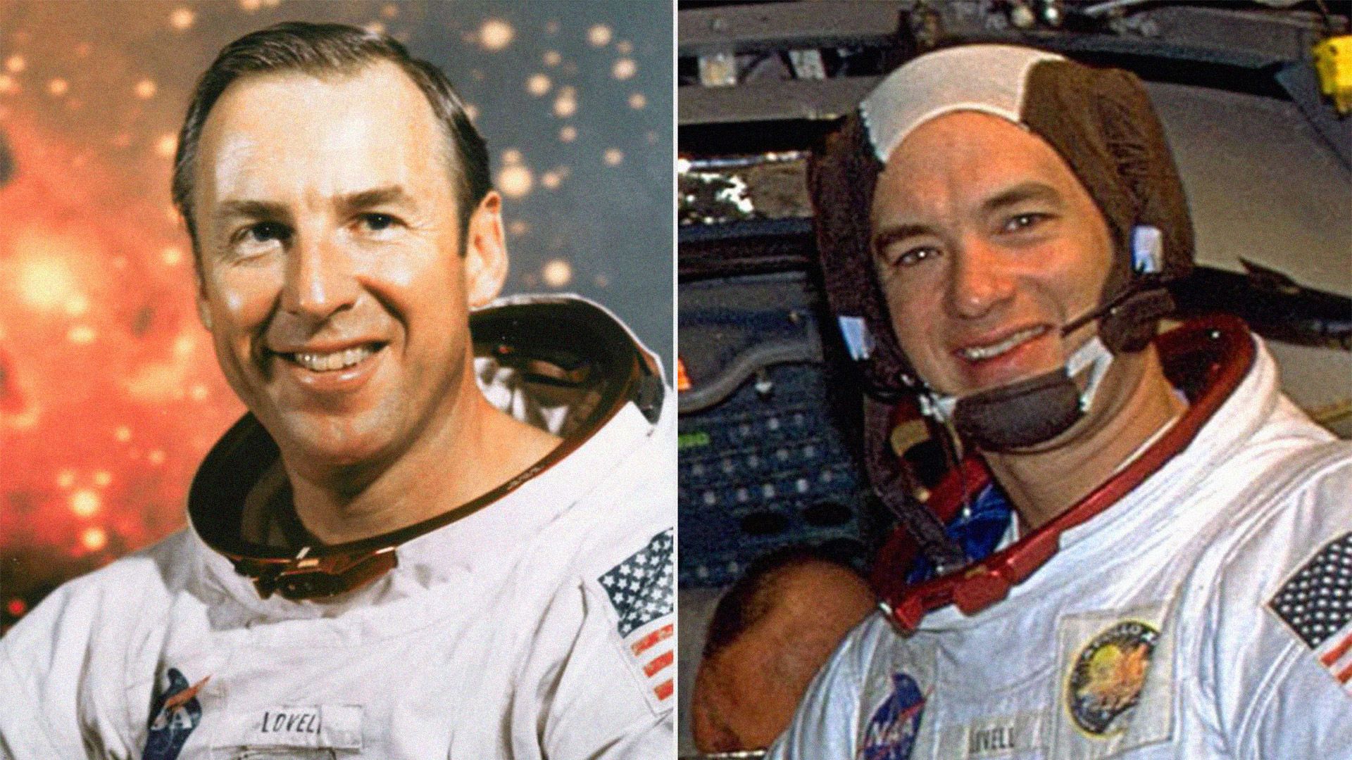 تام هنکس و جیم لاویل