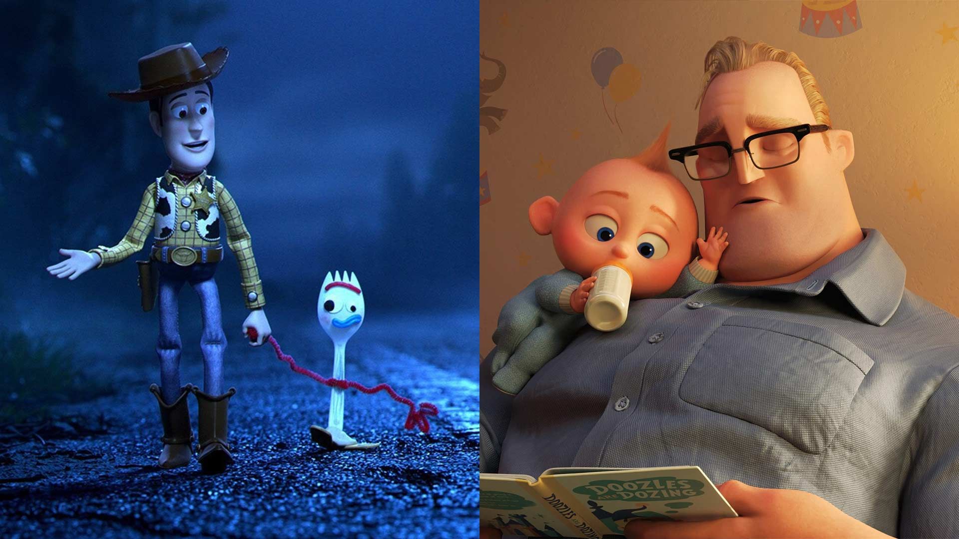 فهرست ۲۰ مورد از بهترین انیمیشن های پیکسار در تاریخ