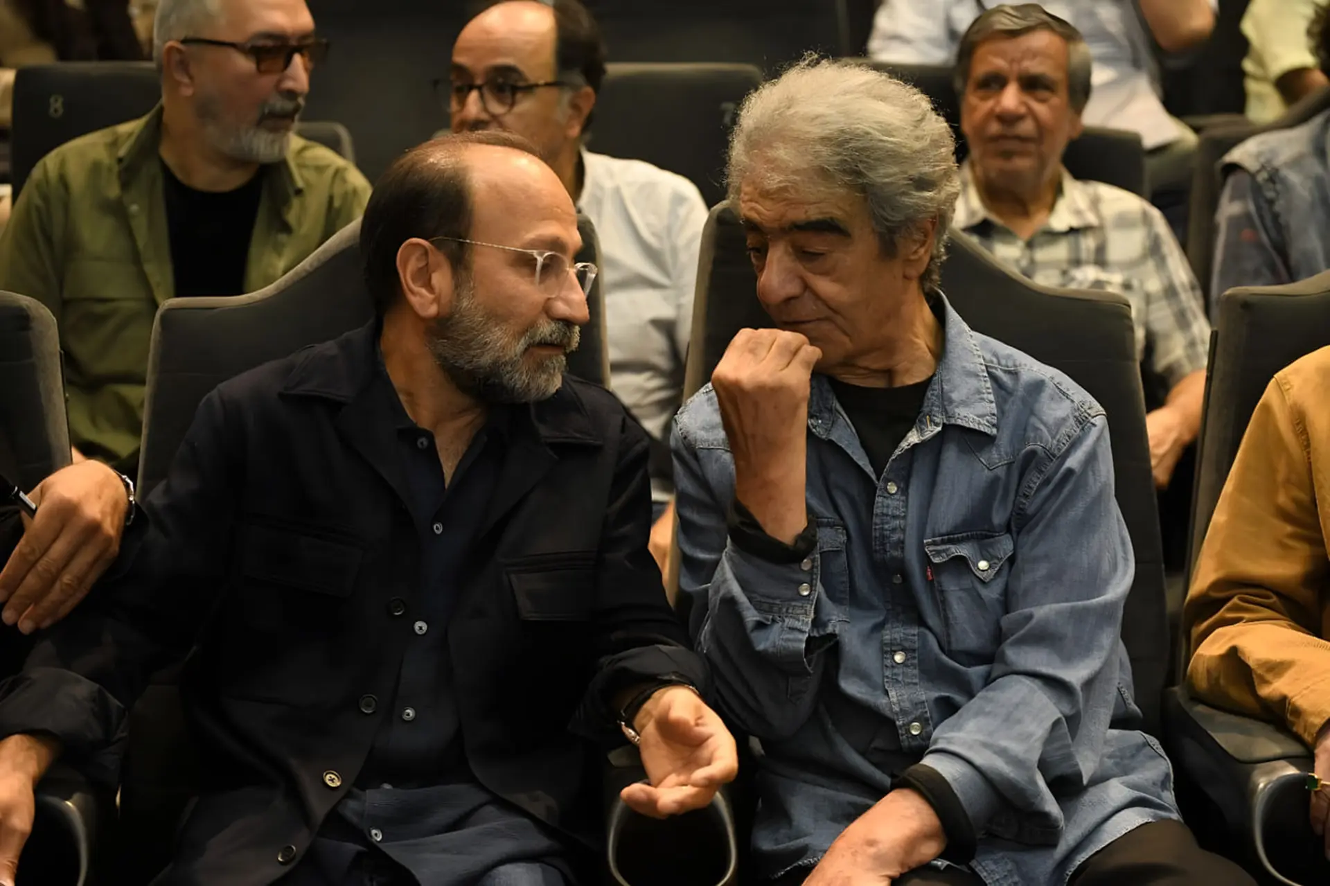 اصغر فرهادی و اسحاق خانزادی 