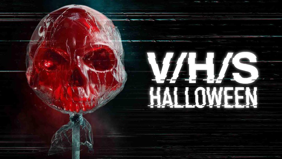 آبنبات اسکلتی در پوستر اصلی فیلم V/H/S/Halloween