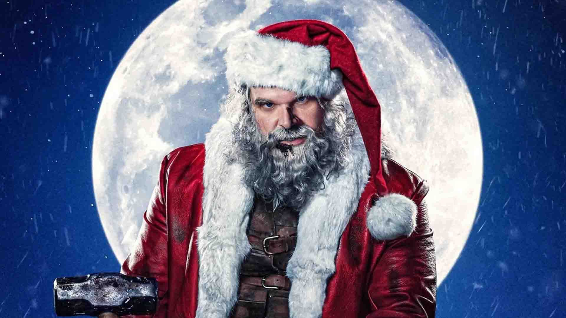 دیوید هاربر در نقش بابانوئل در فیلم Violent Night 2