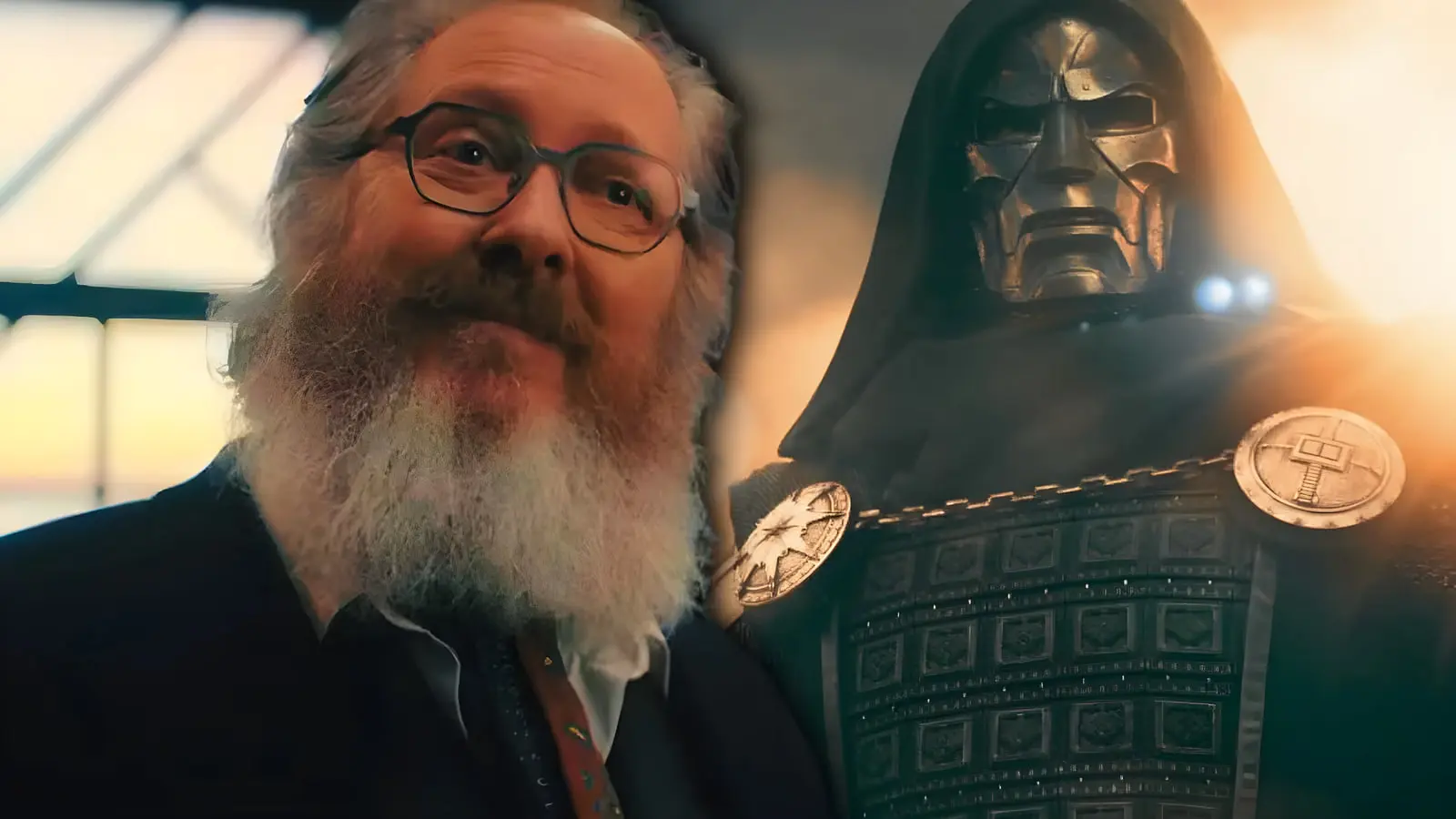 چهره اولتران در کنار شخصیت دکتر دووم (Doctor Doom)