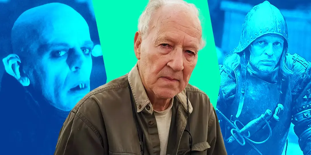 ورنر هرتزوگ (Werner Herzog) در کنار شخصیت‌های فیلم‌های او