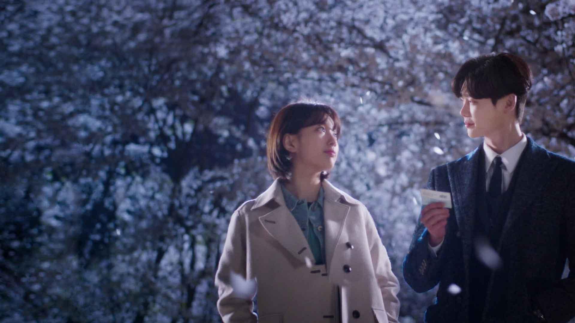 لی جونگ سوک و به سوزی در سریال While You Were Sleeping