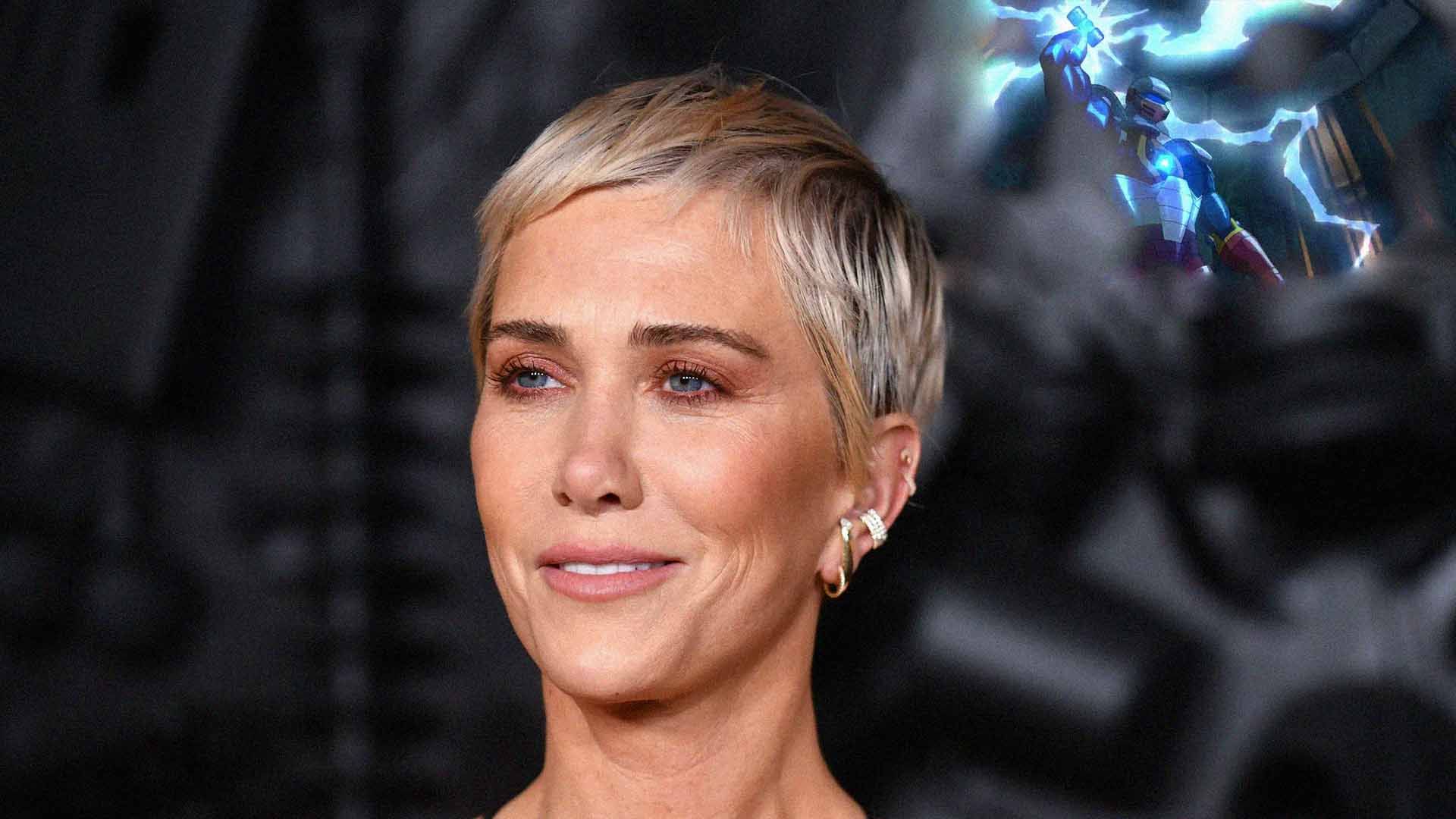 کریستن ویگ با صداپیشگی روبوتا