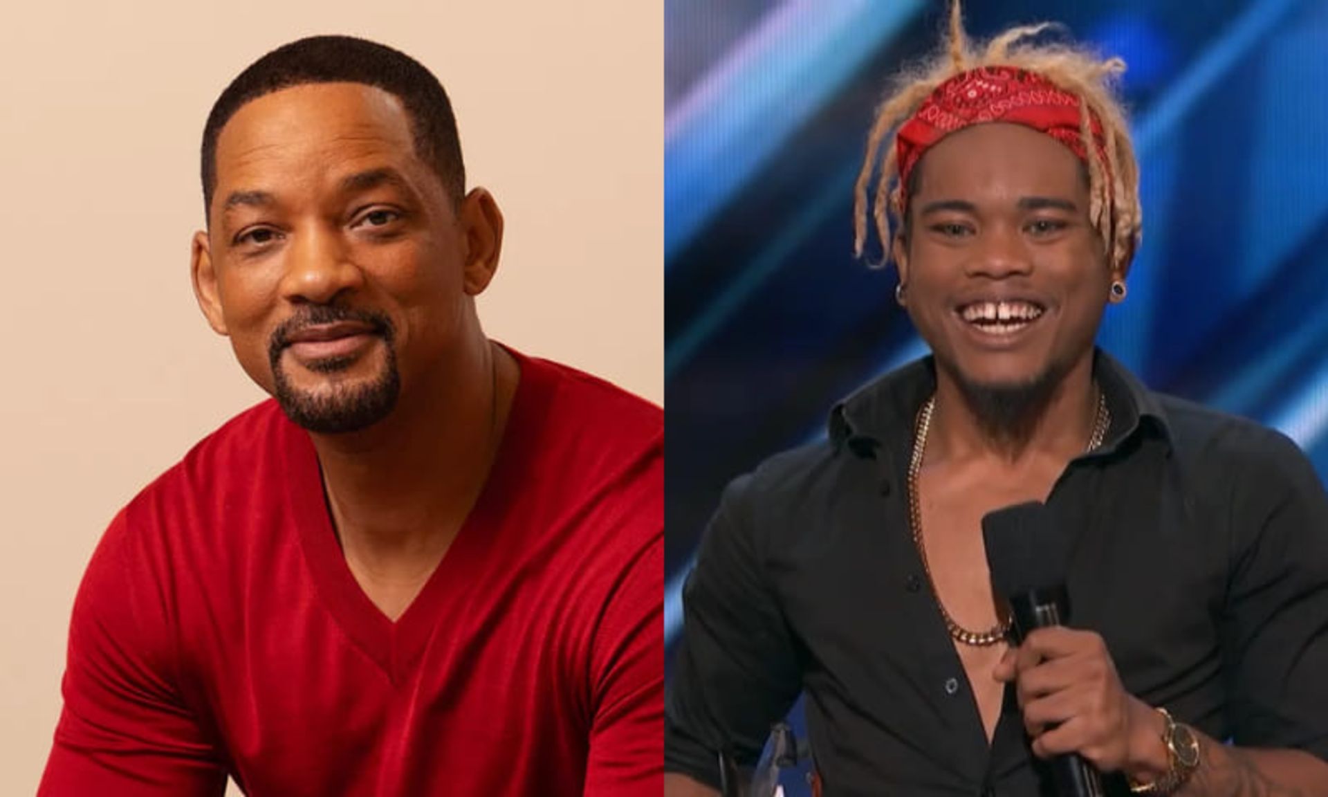 ویل اسمیت و نوازنده ویولون برایان کینگ