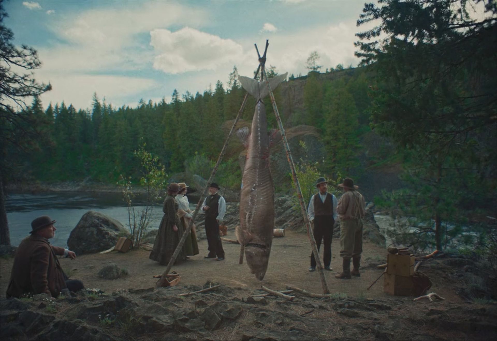 نمایی از فیلم قطار رویاها