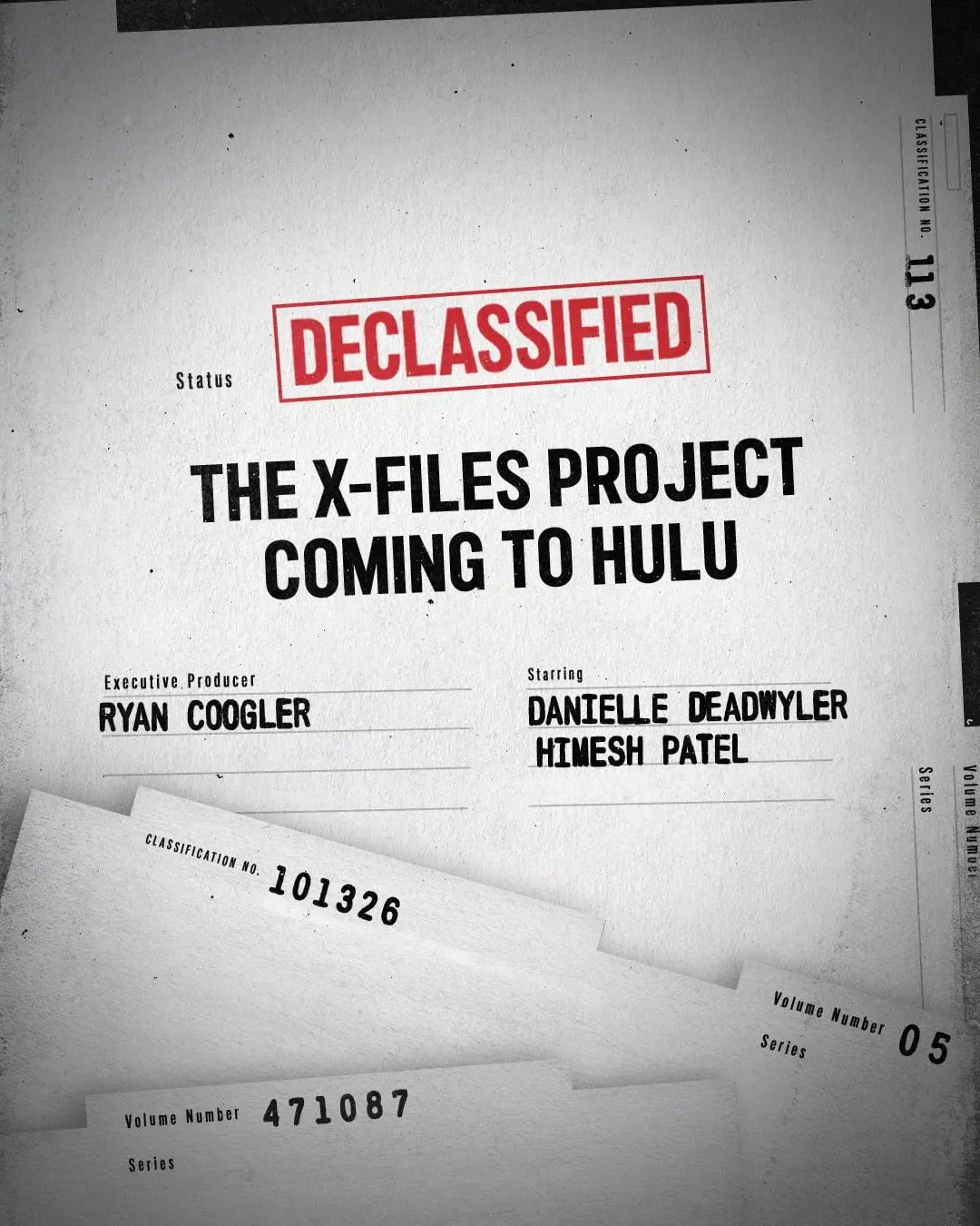 پرونده‌های سریالی اکس فایلز (The X-Files) با تولید اجرایی رایان کوگلر (Ryan Coogler)