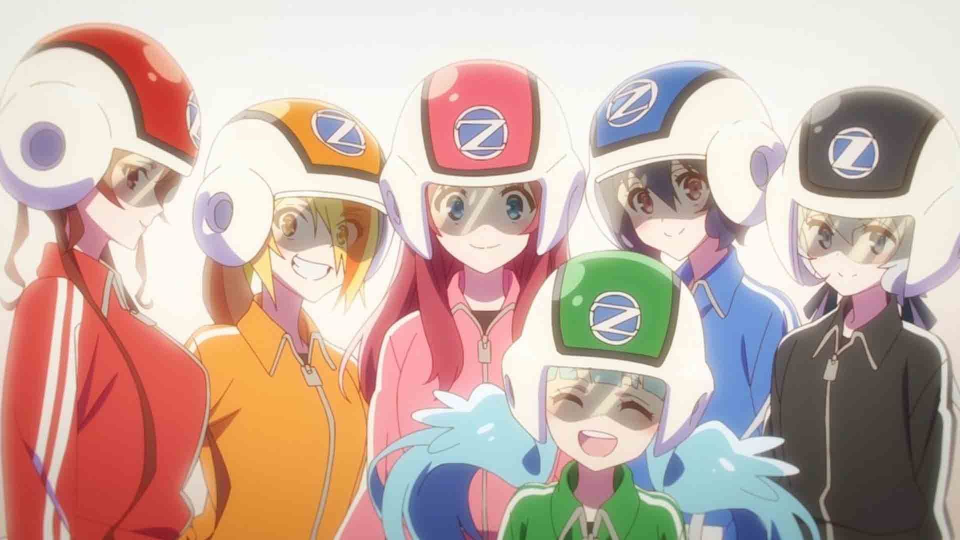 شخصیت‌های اصلی مختلف انیمه Zombie Land Saga: Yumeginga Paradise